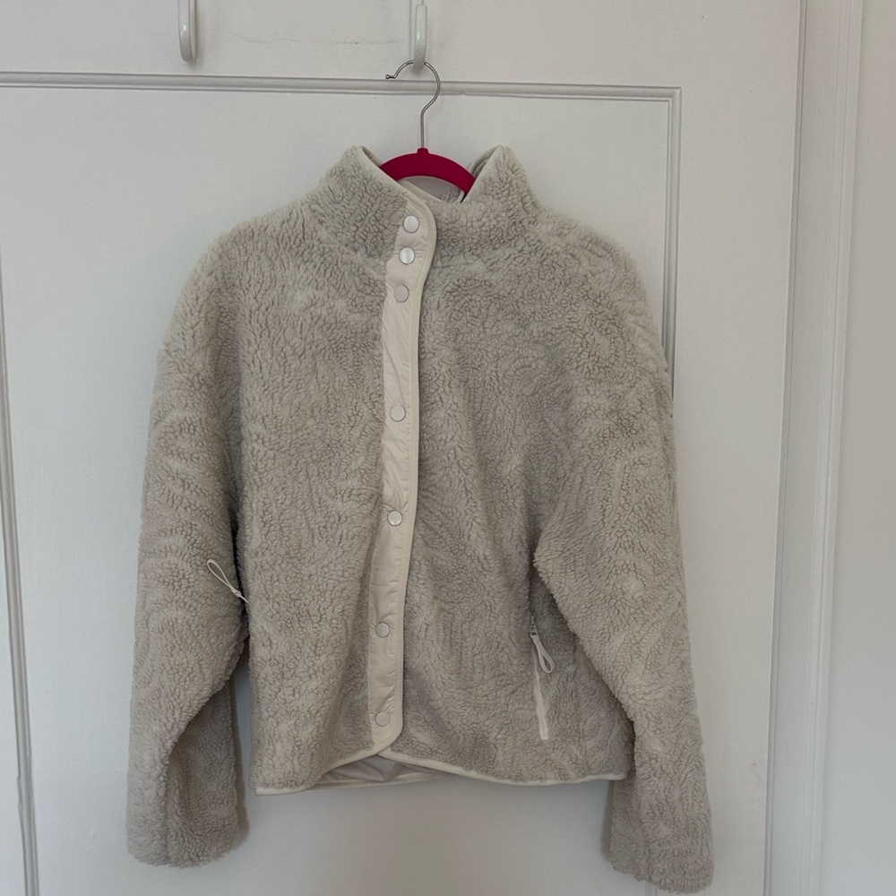 Fabletics Women's Bone Teddy Jacket - image 3